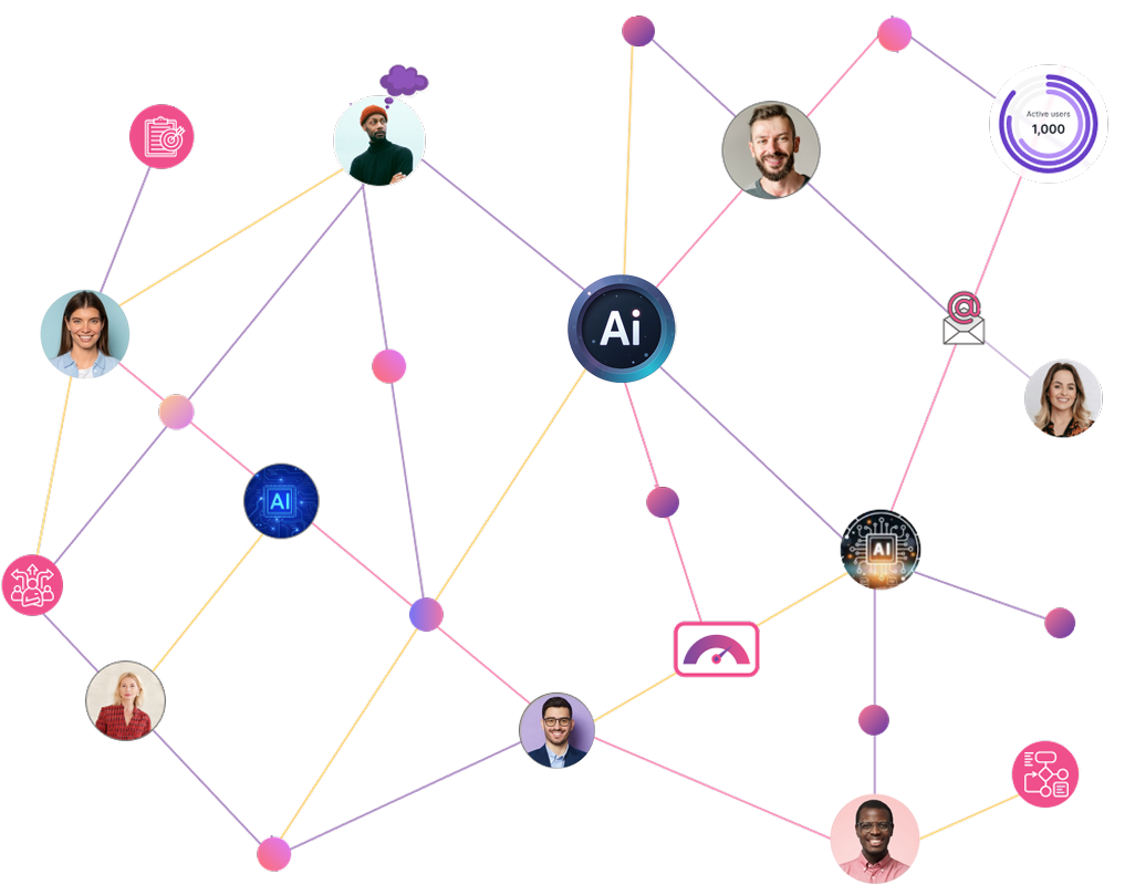 Human and AI collaboration